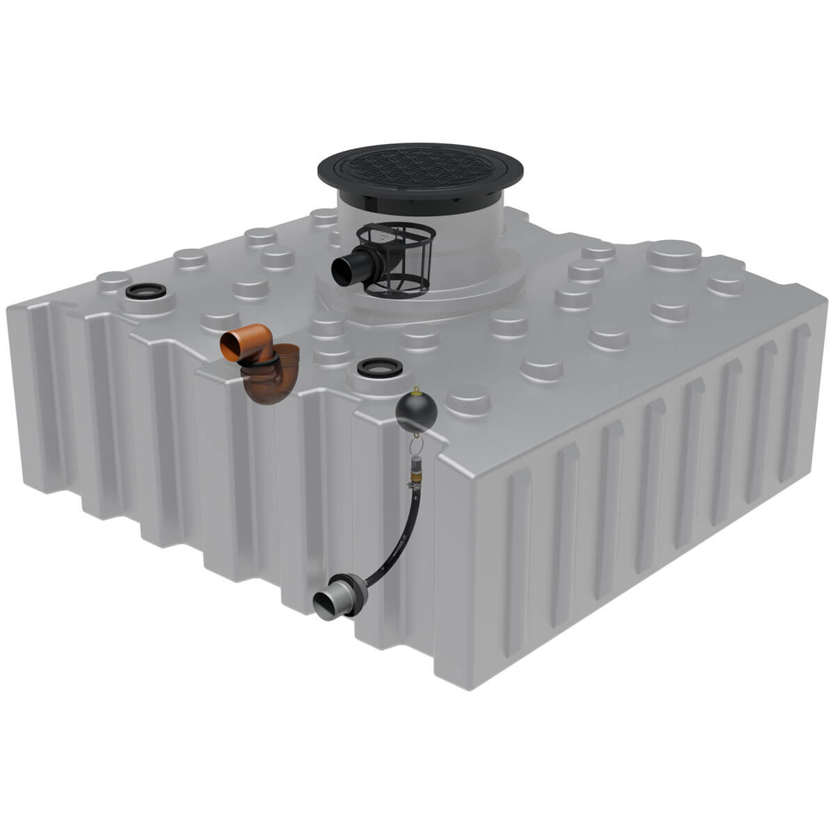 retentionsflachtank_AQL_41_FR411211_2019 Retentions-/Rückhaltezisterne AQa.Line Flachtankk 4000 L inkl. Abdeckung