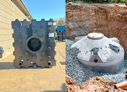 Kunststoffzisterne oder Betonzisterne Kunststoffzisterne oder Betonzisterne