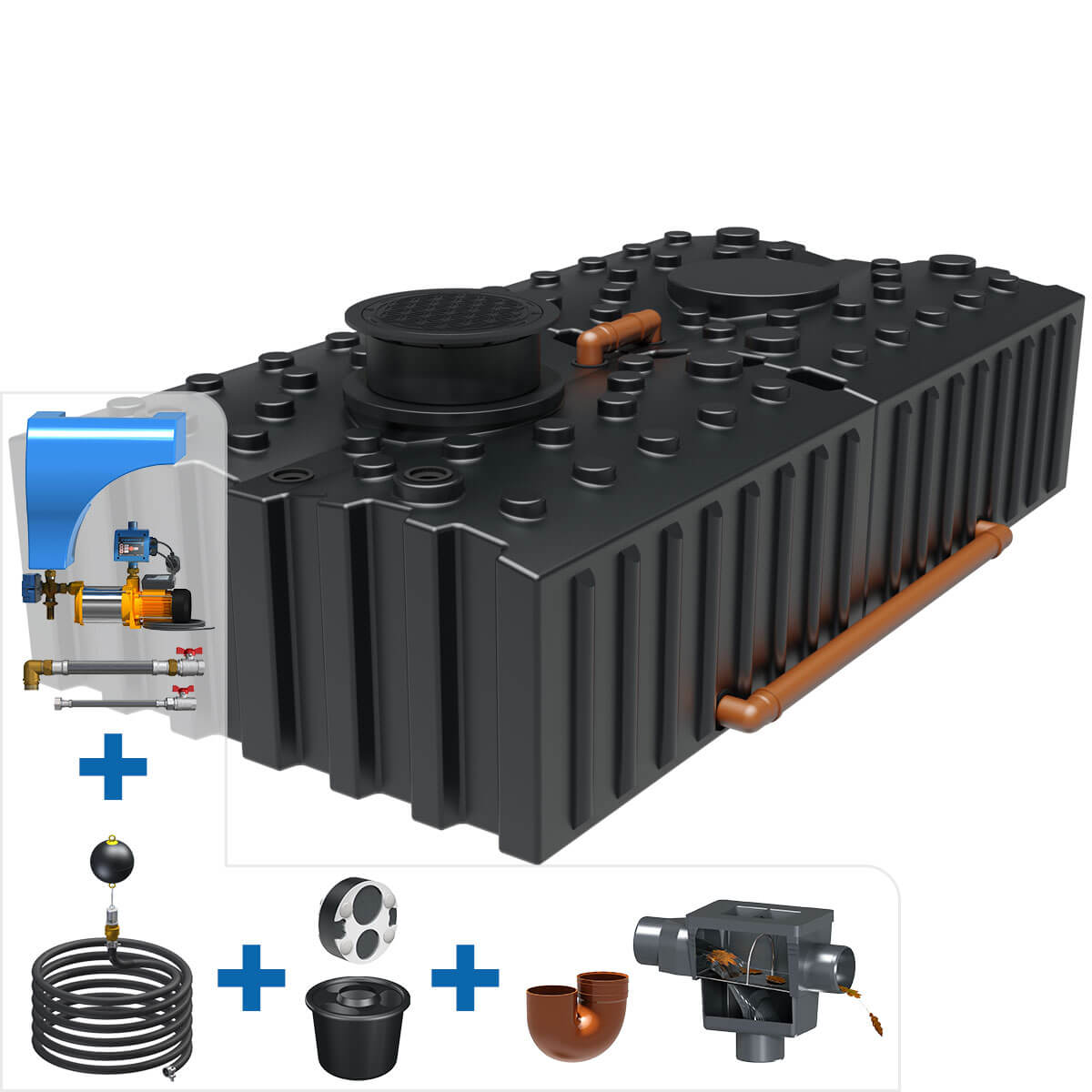 aql-hausanlage-100-AH10F111_2019 AQa.Line Hausanlage 10.000 L Flachtank inkl. Abdeckung