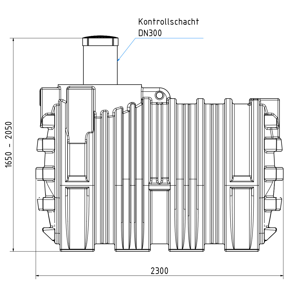 AQaLine-Abwassertank-3000-L-AA300003-seite