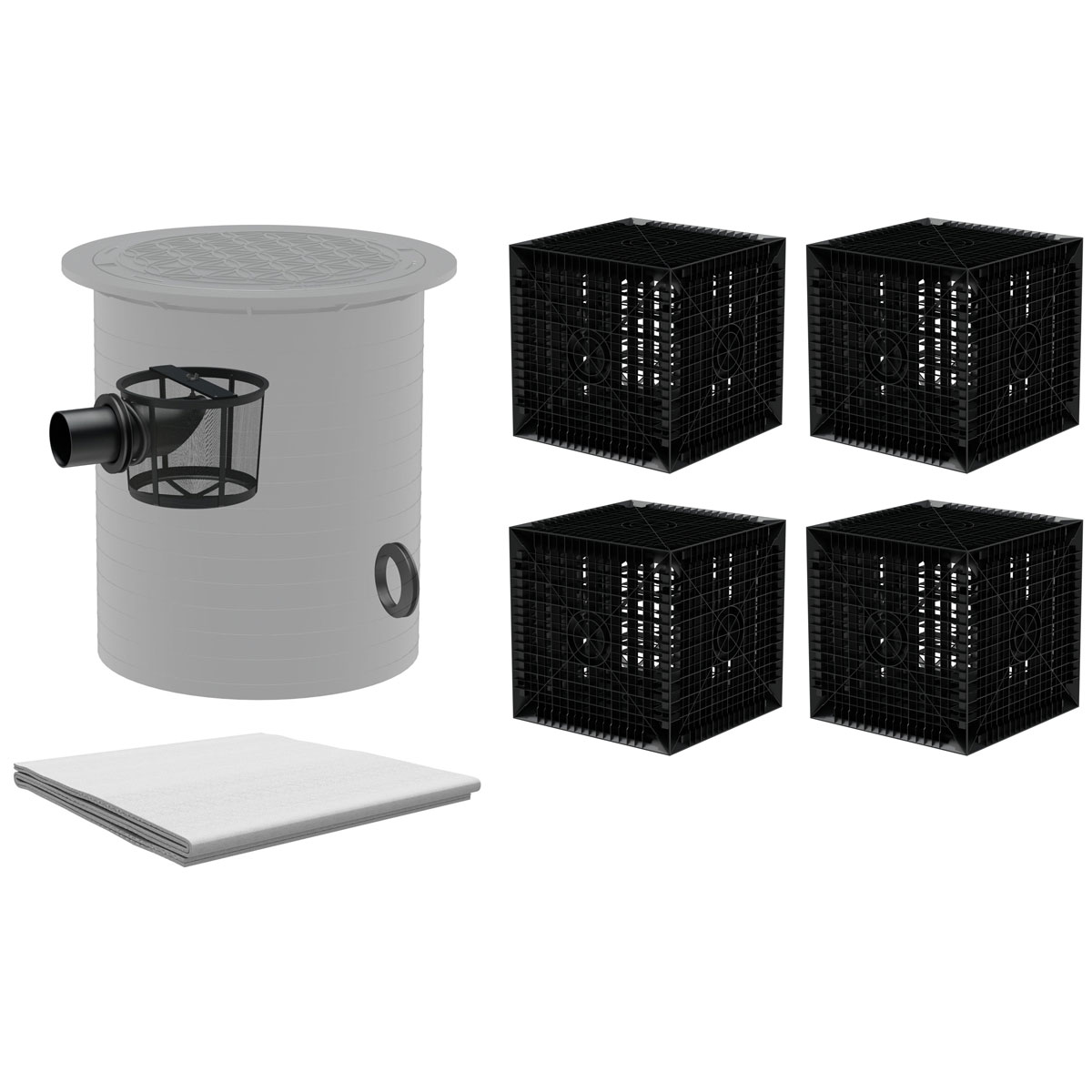 versickerungsset_AQL_easy_pro_08_AS080051_neu Versickerungs-Set  "easy pro" inkl. Vorfilter - 820 L bis 2460 L