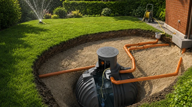 Regenwasser für die Gartenbewässerung nutzen